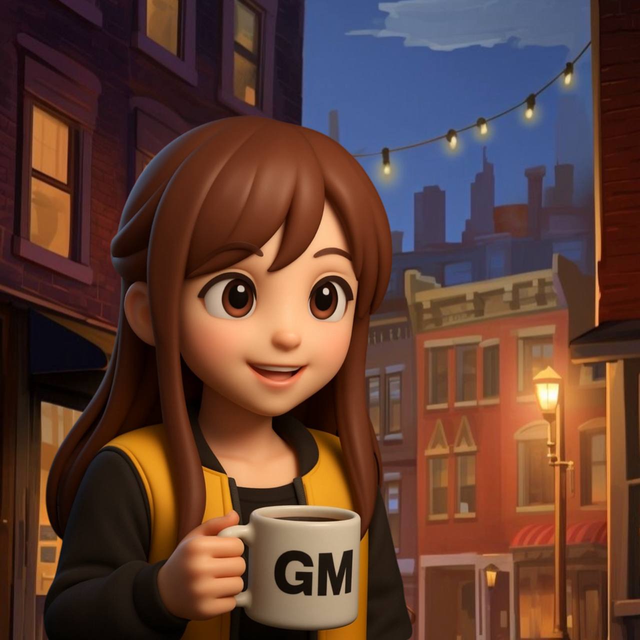3D Asuna with GM coffee